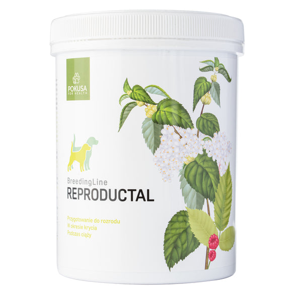 Pokusa BreedingLine Reproductal Plus 350g – Nutritional Supplement with Vitamins, Supports Healthy Pregnancy