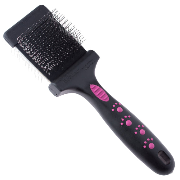 KW Smart Flexible Brush – Double-Sided Small Grooming Tool with Flexible Bristles