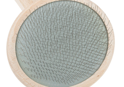 Chris Christensen Mark VIII Round Poodle Brush – Soft Bristles, Gentle Coat Care