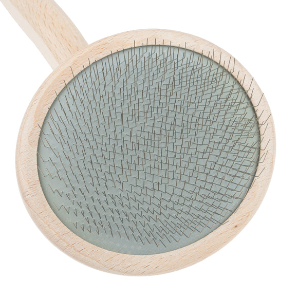 Chris Christensen Mark VIII Round Poodle Brush – Soft Bristles, Gentle Coat Care