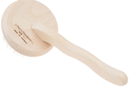 Chris Christensen Mark VIII Round Poodle Brush – Soft Bristles, Gentle Coat Care