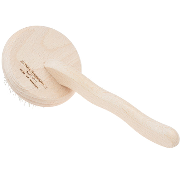 Chris Christensen Mark VIII Round Poodle Brush – Soft Bristles, Gentle Coat Care