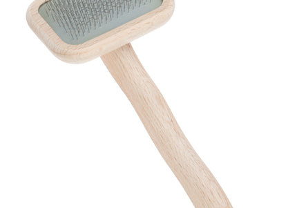 Chris Christensen Mark I X-Small Red Slicker Brush – Soft Bristles, Gentle Detangling Tool