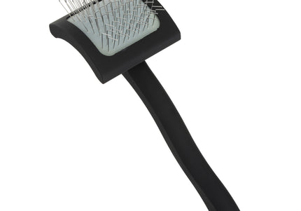 Chris Christensen Baby K Tiny Slicker Brush – Compact Grooming Tool with Long Pins, Gentle Detangling