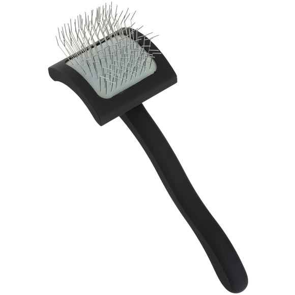 Chris Christensen Baby K Tiny Slicker Brush – Compact Grooming Tool with Long Pins, Gentle Detangling