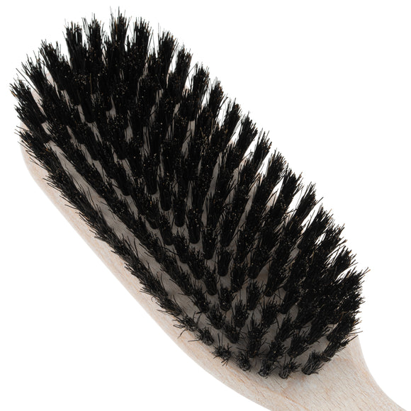 Chris Christensen Soft Natural Boar Brush 22cm – Gentle Short Hair Grooming with Natural Bristles