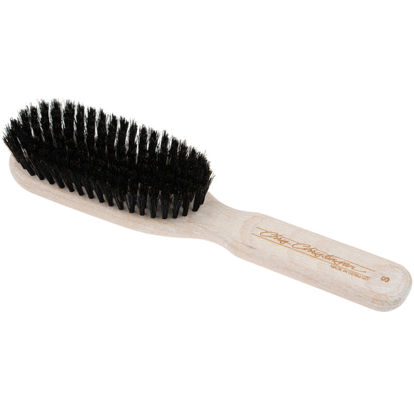 Chris Christensen Soft Natural Boar Brush 22cm – Gentle Short Hair Grooming with Natural Bristles