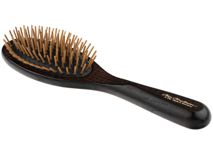 Chris Christensen Wood Pin Brush 19cm – High-Quality Anti-Static Small Wooden Pin Brush