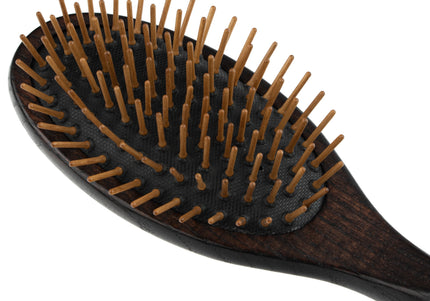 Chris Christensen Wood Pin Brush 19cm – High-Quality Anti-Static Small Wooden Pin Brush
