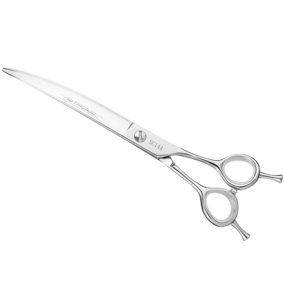 Chris Christensen Classic Curved Grooming Scissors 7.5in – Japanese Steel, Professional Precision