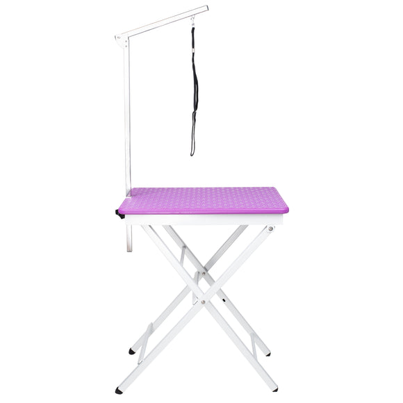 Blovi Display Table – Lightweight, Portable Grooming Station with 60x45cm Black Top