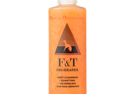 Les Poochs Botanique F&T Degreaser Shampoo – Deep-Cleansing Formula Removes Heavy Dirt, 237ml