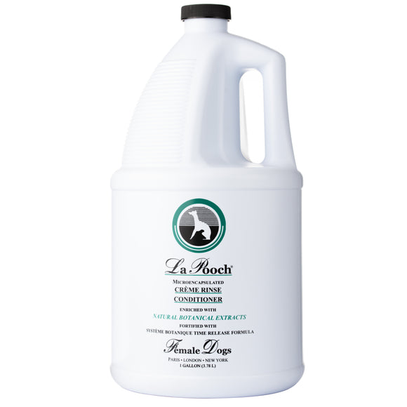 Les Poochs La Creme Rinse Conditioner – Luxurious Concentrate for Long-Haired Dogs, 3.8L