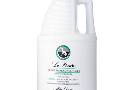 Les Poochs Le Creme Rinse Conditioner – Luxurious Concentrate for Long Coats, 3.8L