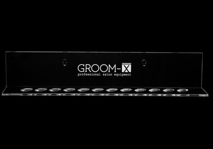 Show Tech Plexi Scissor Holder – Wall-Mounted Transparent Organizer, Durable Acrylic Design