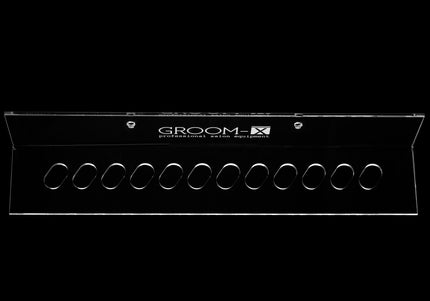 Show Tech Plexi Scissor Holder – Wall-Mounted Transparent Organizer, Durable Acrylic Design