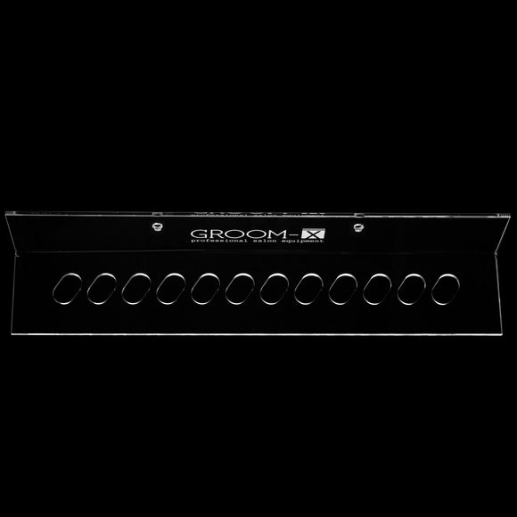 Show Tech Plexi Scissor Holder – Wall-Mounted Transparent Organizer, Durable Acrylic Design