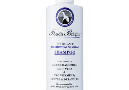 Les Poochs Bright Shampoo – Luxury Brightening Formula, Concentrated 1:20, 236ml Bottle