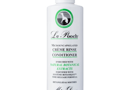 Les Poochs Le Creme Rinse Conditioner – Luxurious Gentle Concentrate for Long Coats, 236ml