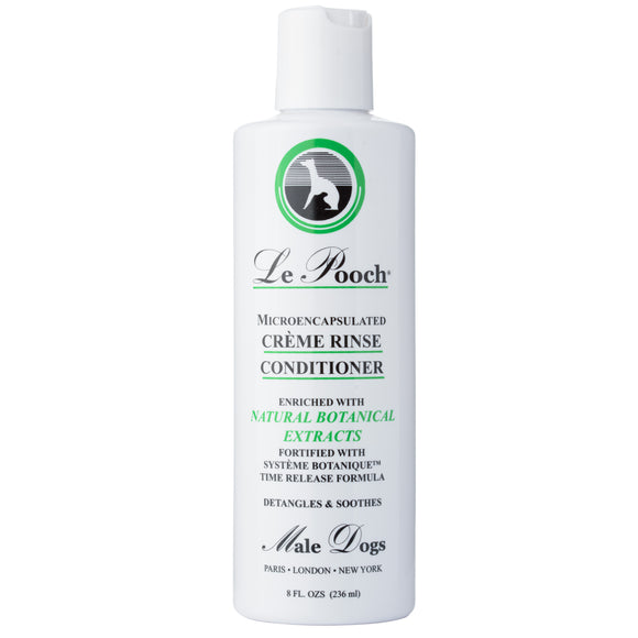 Les Poochs Le Creme Rinse Conditioner – Luxurious Gentle Concentrate for Long Coats, 236ml