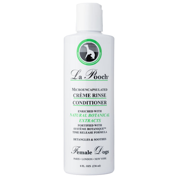 Les Poochs La Creme Rinse Conditioner – Luxurious Concentrate for Long-Haired Dogs, 236ml