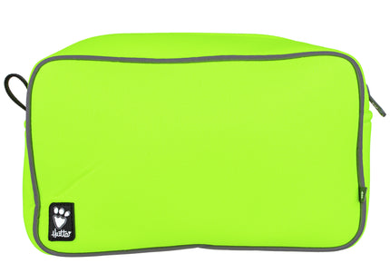 Hurtta Zhero Neoprene Pouch Bag – Camo Pattern, Durable Dark Green Accessory Holder