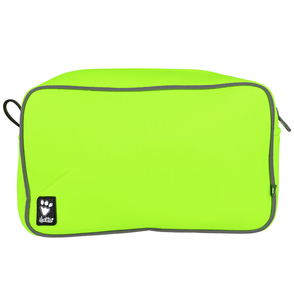 Hurtta Zhero Neoprene Pouch Bag – Camo Pattern, Durable Dark Green Accessory Holder