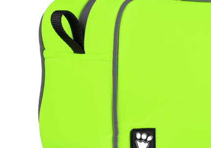 Hurtta Zhero Neoprene Pouch Bag – Camo Pattern, Durable Dark Green Accessory Holder