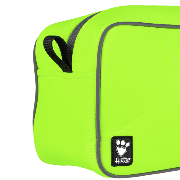 Hurtta Zhero Neoprene Pouch Bag – Camo Pattern, Durable Dark Green Accessory Holder