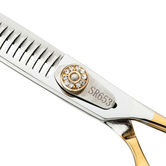 Chris Christensen Artisan Safety Chunker 6" – Hand-Forged Japanese Steel, Blunt Edge, 23 Teeth