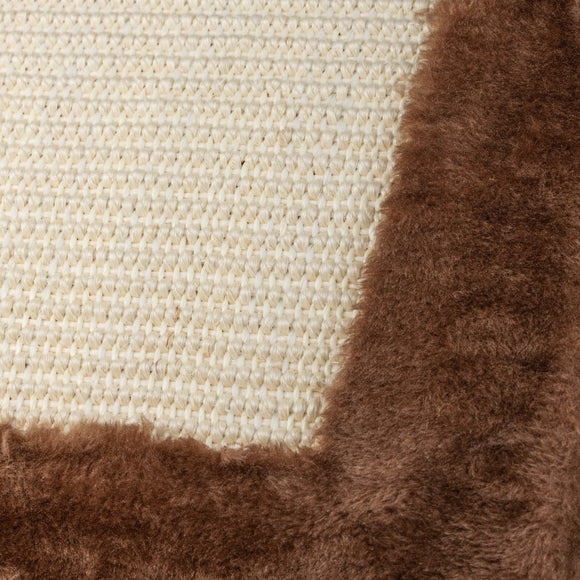 Cat&Rina Hill Cat Scratcher House – Multi-Functional Cardboard Lounge and Scratching Post, 53x30x33cm