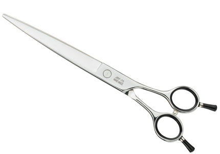 Jargem Straight Grooming Scissors – 7.5in Long Blades, Symmetrical Handle, Decorative Screw