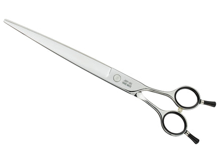 Jargem Straight Grooming Scissors – 7.5in Long Blades, Symmetrical Handle, Decorative Screw