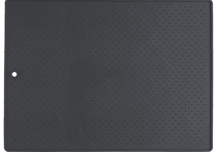 Dexas Grippmat L Silicone Feeding Mat – Large Non-Slip Surface, 60x43cm, Graphite