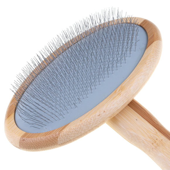 Groomer.dk Brush Volumizer – Medium Poodle Slicker Brush, Lightweight Ergonomic Design