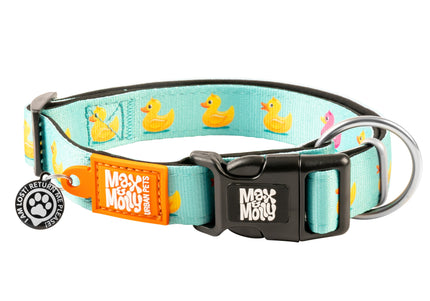 Max&Molly GOTCHA! Smart ID Ducklings Collar – Medium, Durable Nylon with Smart Tag Technology