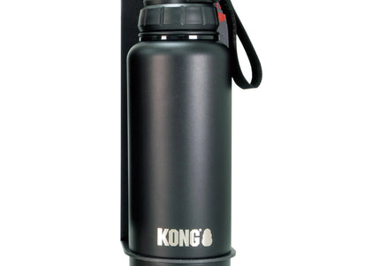 KONG Duo Drinker 910ml – 2-in-1 Water Bottle with Integrated Bowl, Leakproof Design