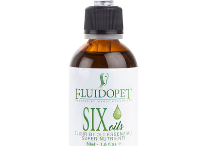 FluidoPet Six Oils Elixir 50ml – Nourishing Coat Treatment with 11 Revitalizing Oils