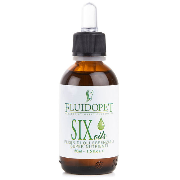 FluidoPet Six Oils Elixir 50ml – Nourishing Coat Treatment with 11 Revitalizing Oils