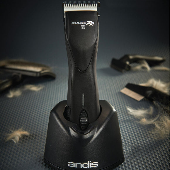 Andis Pulse ZR II Cordless Clipper – 5-Speed, Dual Battery, CeramicEdge Blade 1.5mm