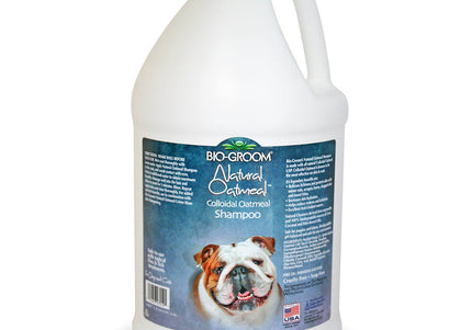 Bio-Groom Natural Oatmeal Shampoo – Gentle Moisturizing Formula with Soothing Oatmeal, 3.8L