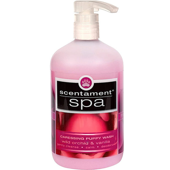 Best Shot Spa Wild Orchid & Vanilla Puppy Wash – Gentle Cleanser with Natural Extracts and Relaxing Scent