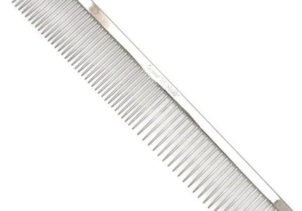 Original Greyhound Grooming Comb – 50/50 Tooth Spacing, 2.5cm Pins, 19.3cm Length