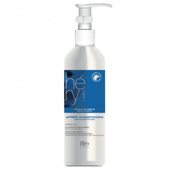 Hery Apres Poils Blancs Conditioner – Brightening Formula for White and Light Coats, 200ml