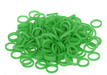 Paw Marks Latex Bands 6.3mm – Professional Super Durable Black Latex Bands, 1000 Pack