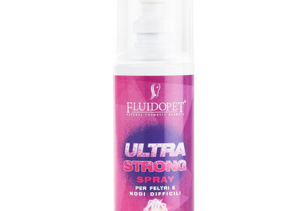 FluidoPet Ultra Strong Detangling Spray – Keratin, Coconut & Jojoba Waxes, 100ml