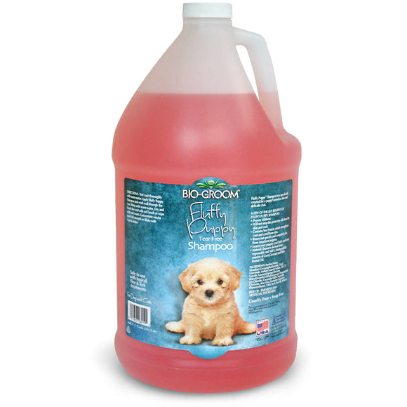 Bio-Groom Fluffy Puppy Shampoo – Gentle Tear-Free Formula, 3.8L, Mild Cleansing for Delicate Coats