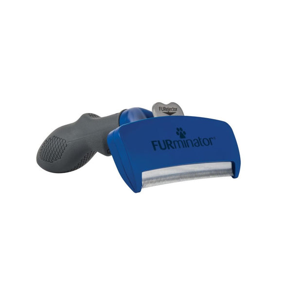 FURminator Long Hair Deshedding Tool – Large Size, Ergonomic Handle, Reduces Shedding