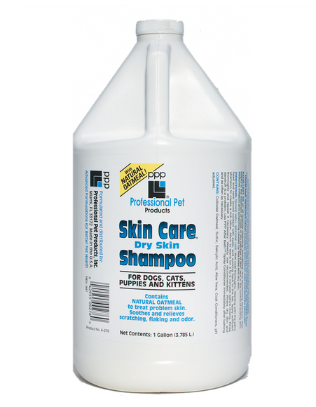 PPP Skin Care Oatmeal Shampoo – Concentrated Dermatological Formula, 1:12 Dilution, 3.8L