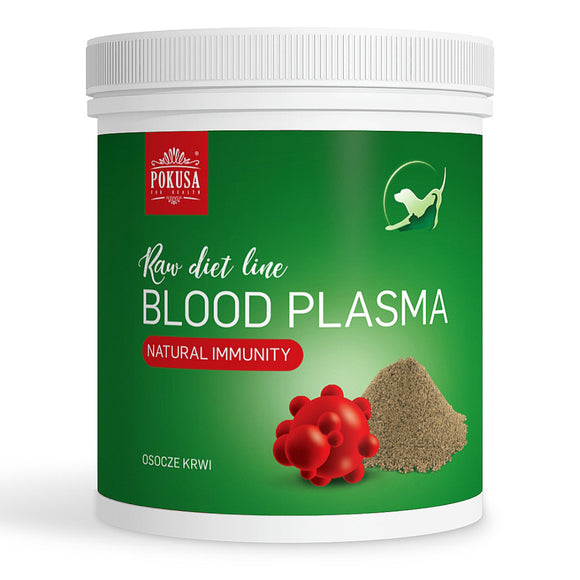 Pokusa RawDiet Blood Plasma Meal 150g – Pork-Based Supplement, Supports Natural Immunity